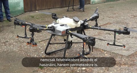 Embedded thumbnail for Drónok alkalmazása a mezőgazdaságban